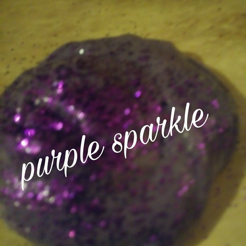1 oz purple sparkle slime